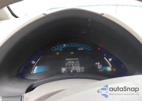 2011 Nissan Leaf Sl z USA, uszkodzony, nr VIN JN1AZ0CP9BT000909